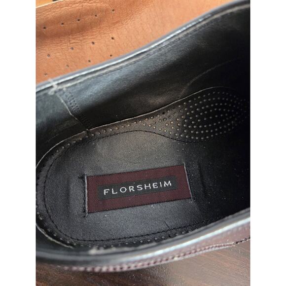 Florsheim Lafayette Wingtip Oxford Brown Leather Mens Size 14 D 11617-601 Laces main image 14
